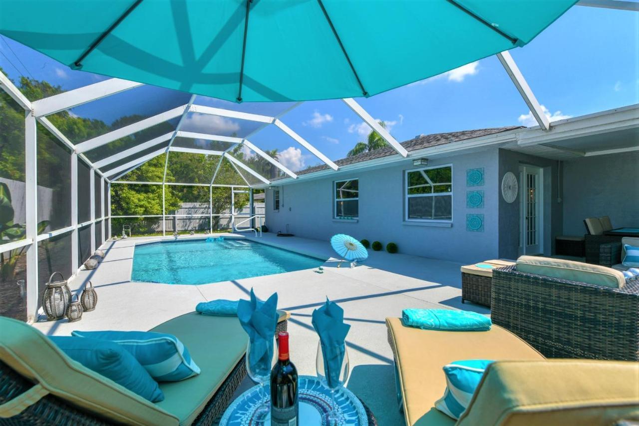 Contemporary Cozy Pool Villa II - Pool & Nearby Beach Venice Buitenkant foto